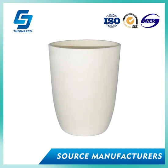 Custom Shaped Alumina Ceramic Crucible for Specialized Industrial